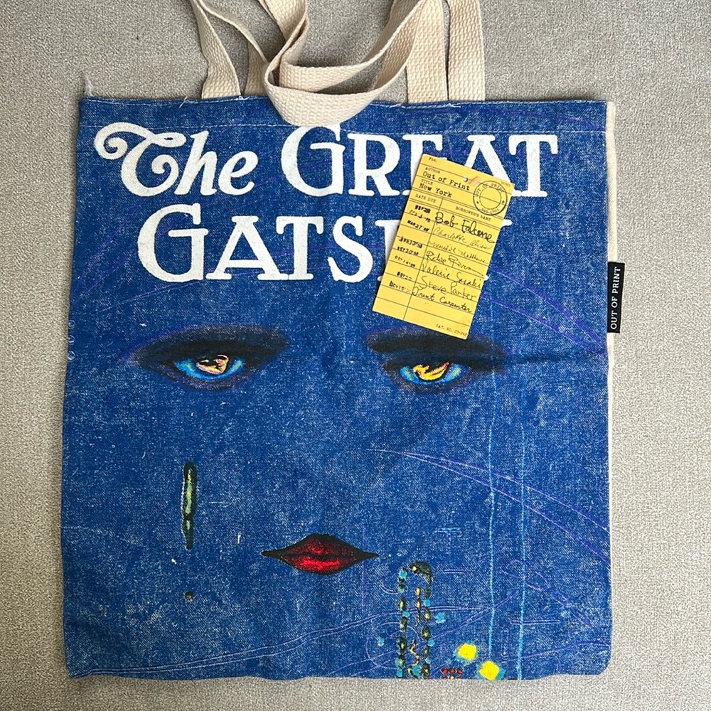 TOMS The Great Gatsby tote bag